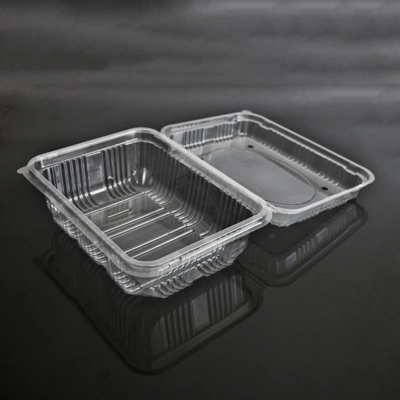 علبة فواكه صدفية مع ثقوب