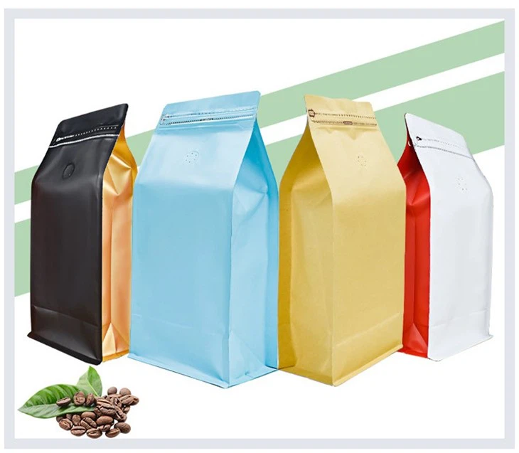 أكياس ورق كرافت مغلفة بسحاب