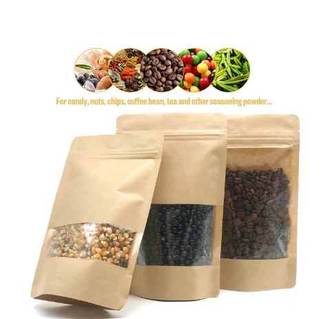 أكياس ورق كرافت مغلفة