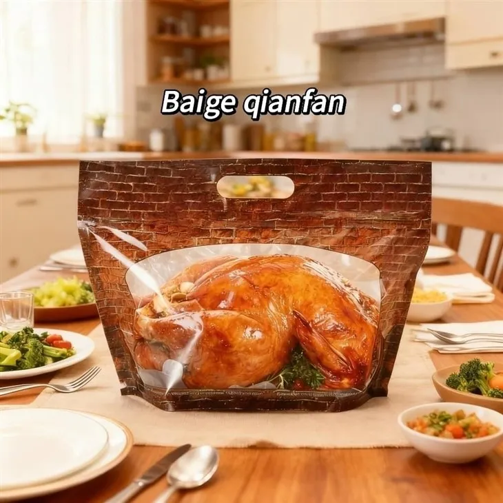 أكياس تغليف الدجاج الطازج