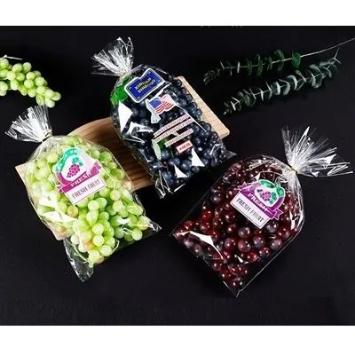 حقيبة عنب شبه منحرفة، مضادة للضباب، تحافظ على نضارتها، جيدة التهوية وقابلة للتنفس