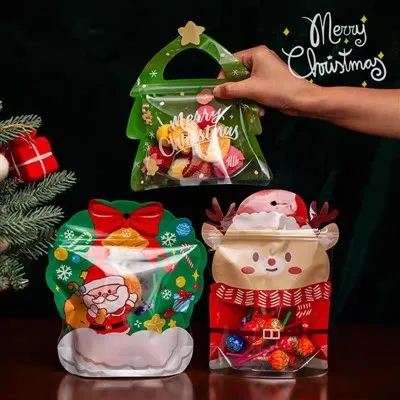 أكياس بلاستيكية عيد الميلاد