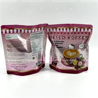 حقيبة تغليف القهوة بالتنقيط المخصصة صديقة للبيئة أكياس رقائق الألومنيوم البلاستيكية حاجز عالي الحقيبة المقاومة للرطوبة للمشروبات بالتنقيط