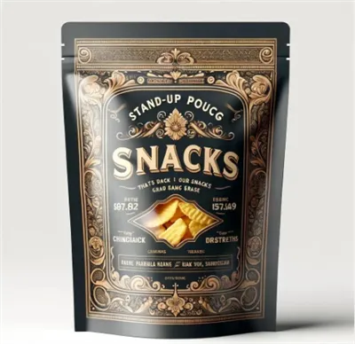 الأغلاق الوقوف الحقيبة تغليف المواد الغذائية الحلوى البسكويت الجوز الألومنيوم احباط كيس التغليف البلاستيكية البريدي كيس الختم الحراري